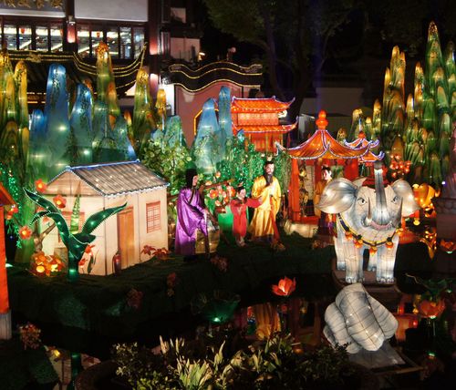 文化生活：2016上海豫园灯会34、